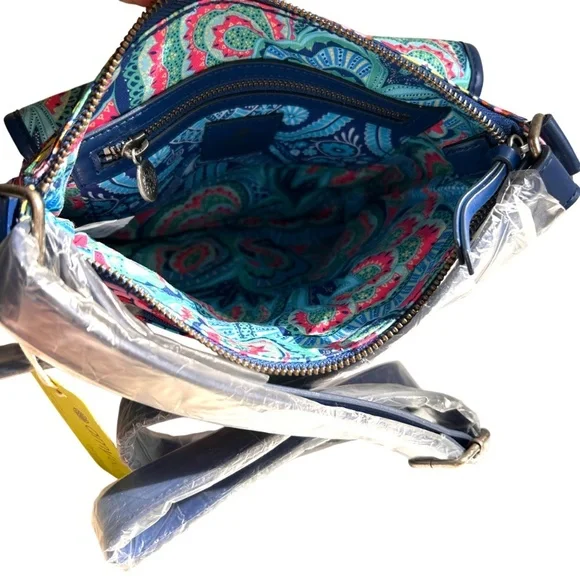 NWT Amy Butler for Kalencom Broadway Crossbody Bag - Picture 12 of 15